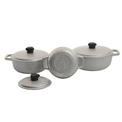 JUEGO CALDERO AF NATURAL ORIGINAL 18, 24 y 30CM IMUSA