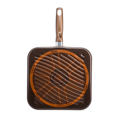 PLANCHA CUADRADA PARA ASAR (CON VENAS )- LINEA TALENT MASTER DELUXE