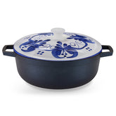 CALDERO CARMEN DE VIBORAL (TAPA AZUL) - 24 CM