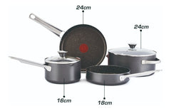 JUEGO DE OLLAS DE 6 PIEZAS - LÍNEA TALENT PRO