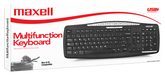 MAXELL TECLADO MULTIFUNCIONAL KB-100