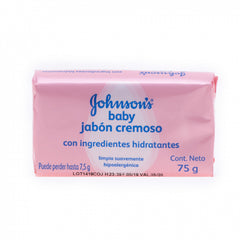 Johnson's baby Jabon Cremoso Humectante 75 g