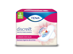 TENA DISCREET LARGO CON ALAS 50 UND