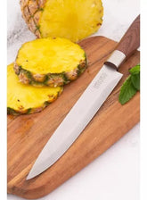 CUCHILLO REBANADOR IMUSA TALENT MADERA DE 19.6 CM