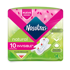 NOSOTRAS NATURAL INVISIBLE 10 UND