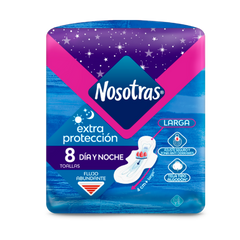 TOALLAS NOSOTRAS DIA Y NOCHE LARGAS TELA 12x8