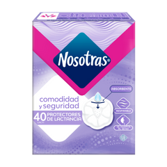 PROTECTORES DE LACTANCIA NOSOTRAS LACTI 40 UND