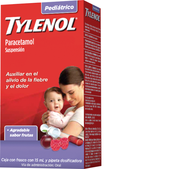 Tylenol Gotas Sabor a Frutas 0.5 oz