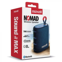 MAX BOCINA BT NOMAD TWS AZUL 2X4X1