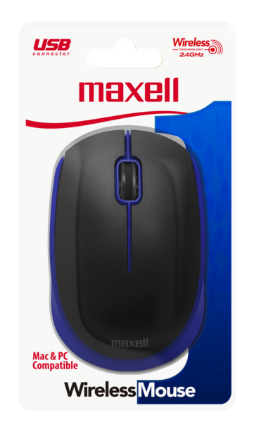 MAXELL WIRELESS AZUL/ROJO MOWL-100 MOUSE INALAM