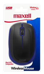 MAXELL WIRELESS AZUL/ROJO MOWL-100 MOUSE INALAM