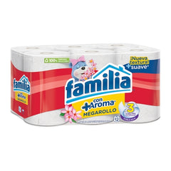 PAPEL HIGIENICO FAMILIA MEGAROLLO 2X12