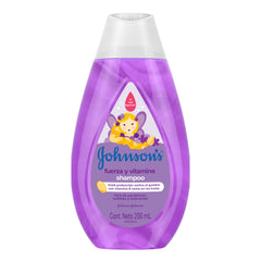 shampoo johnson baby fuerza y vitamina 12X200ML