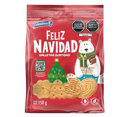 COLOMBINA GALLETAS NAVIDAD 150G 24X1
