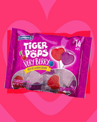 COLOMBINA TIGER POPS VERY BERRY