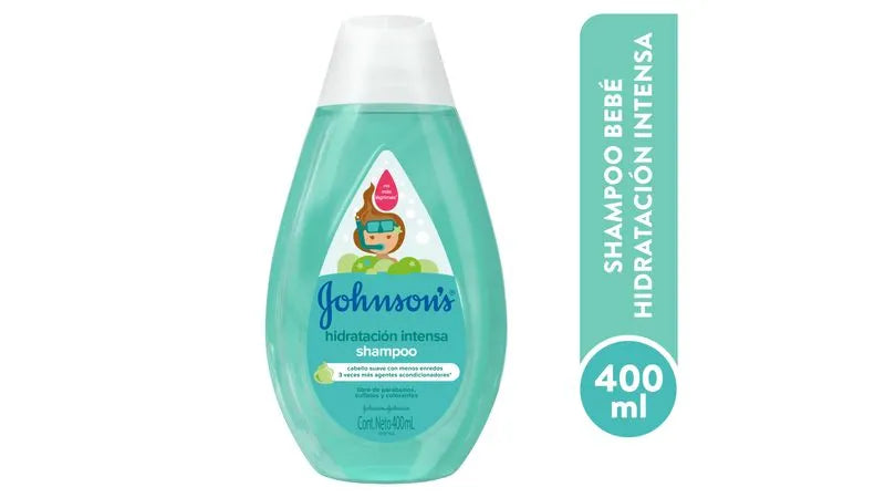 Johnson's Baby Shampoo Hidratación Intensa 400ML.