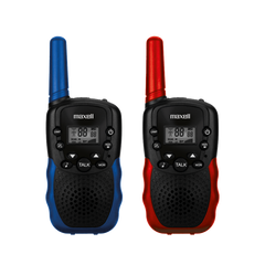 MAXELL WALKIE TALKIE RADIO AZU/ROJ 10X2