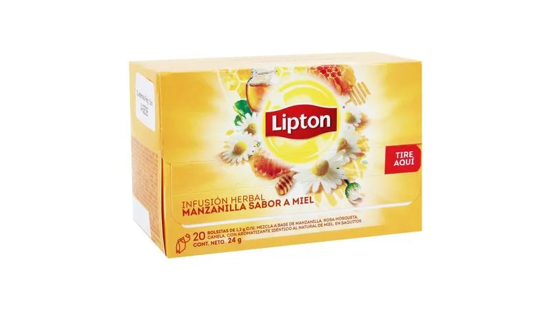 LIPTON INFUSION MANZANILLA MIEL 12X10