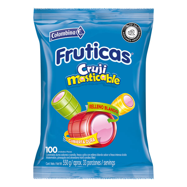 FRUTICAS CRUJI MASTICABLE COLOMBINA