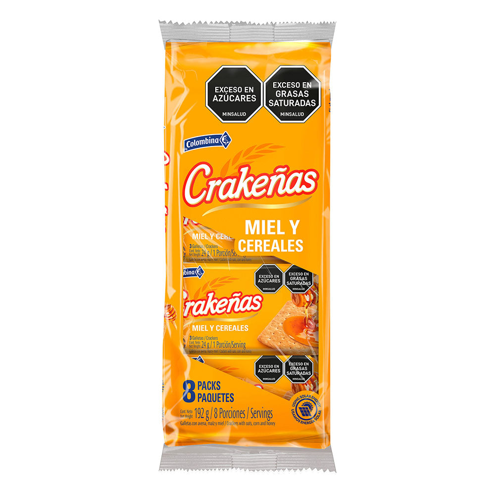 Crakeñas Miel 24x8x 24gr.
