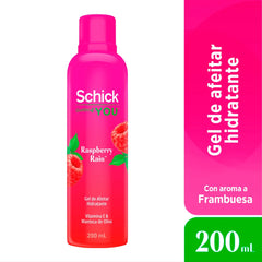 Schick Gel de Afeitar Gel Rain Woman Raspberry 200ml