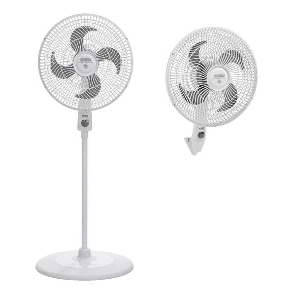 VENTILADORES AIR PROTEC MAXX 16¨ 2 en 1  (Blanco)