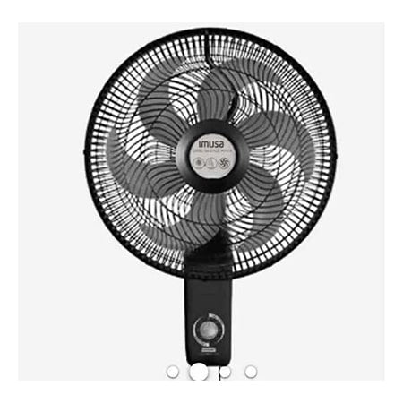 Ventilador Turbo Silence Maxx Pared 18¨(Negro)