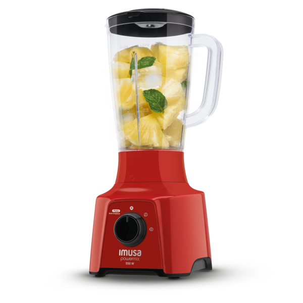 LICUADORA POWER MIX PLUS 2V (ROJA)