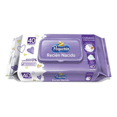 TOALLAS PEQUEÑIN RECIEN NACIDOS  40 UND