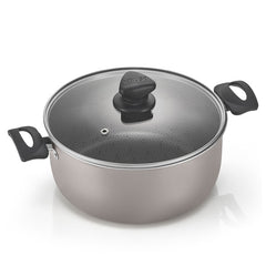 OLLA CON TAPA VIDRIO TALENT  - 18 CM