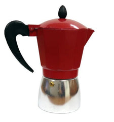 GRECA MODERNA ROJA AlUMINIO - 6 TAZAS