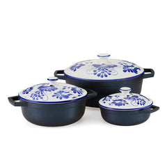 CALDERO CARMEN DE VIBORAL (TAPA AZUL) - 18CM