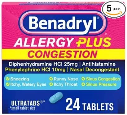 Benadryl Ultra 24 Tabletas