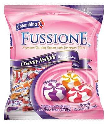 Colombina Fussione Fruit Creamy Delight, 4.5 onzas