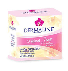 DERMALINE JABON SABILA Y ALOE 80 GR