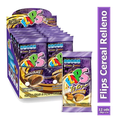 FLIPS DULCE DE LECHE 12 FUNDITAS DE 28 G