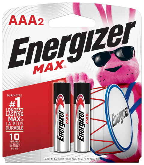 PILAS ENERGIZER AAA - 2