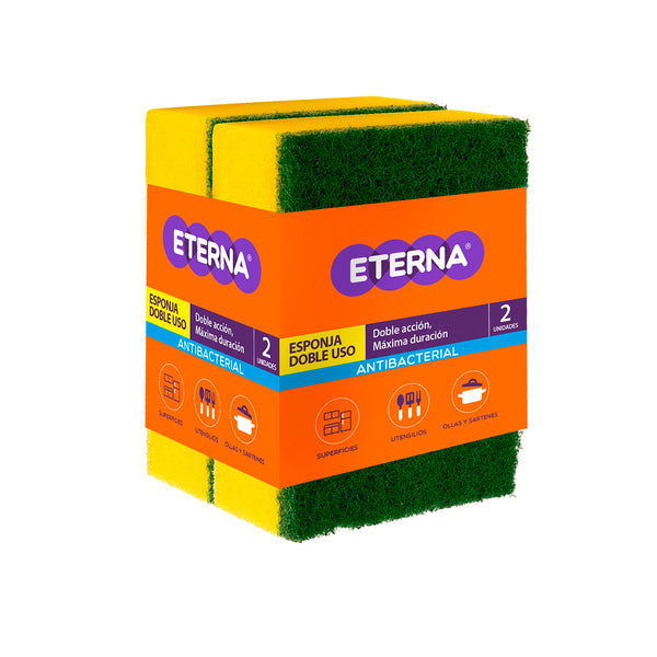 ETERNA ESPONJA DOBLE USO 72X2 PACK 2.5cm