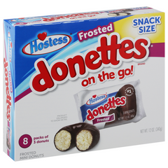 HOSTESS CHOCO SNACK 12 OZ (8 PAQ DE 3)
