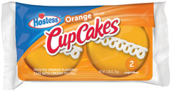 HOSTESS CUPCAKES ORANGE CAJA 6 PACKS DE 2 UND