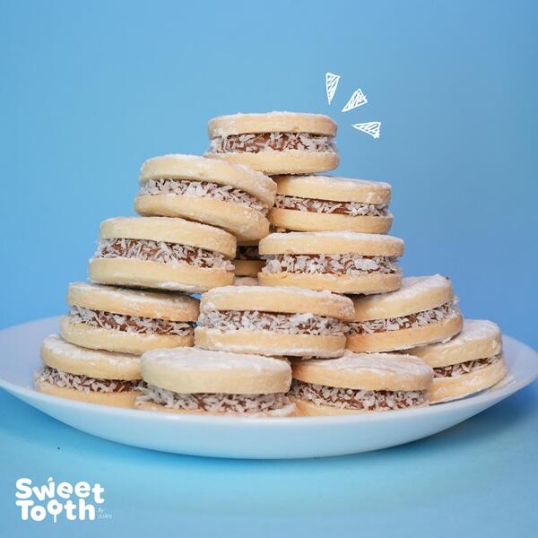 ALFAJORES DULCE DE LECHE (Paquete 12 unidades)