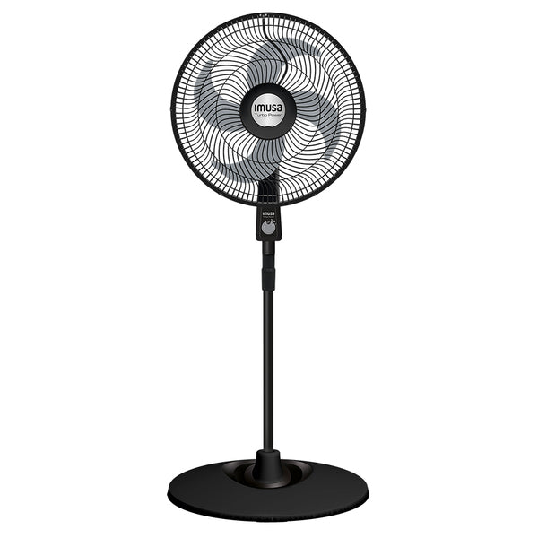 IMUSA ABANICO  18'' TURBO POWER NEGRO 2X1 2312
