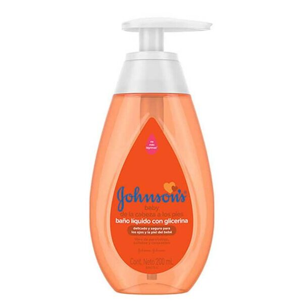 Johnson's baby Jabon Liquido Cabeza a Pies 200 ml