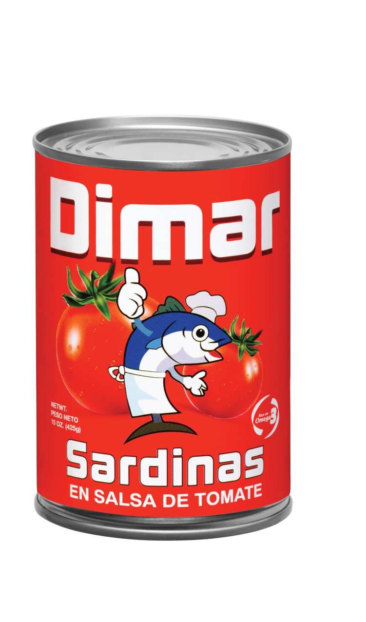 SARDINAS DIMAR SALSA DE TOMATE 24X425Gr.