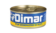 ATUN DIMAR DEMENUZADO EN ACEITE 48X142Gr.