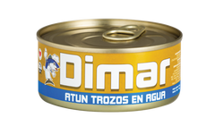 ATUN DIMAR TROZOS EN AGUA 48X142Gr.