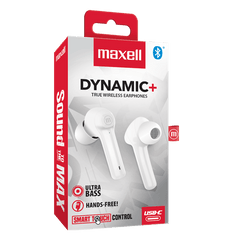 MAXELL AURICULAR BT DYNAMIC +USB-C BLANCO  6X6X1
