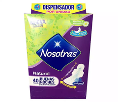 NOSOTRAS BUENAS NOCHES NATURAL DISPENSADOR 10X40 UND.