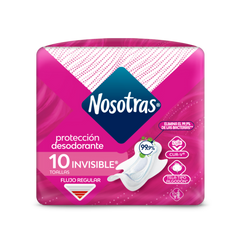 NOSOTRAS INVISIBLE DESODORANTE 10 UND