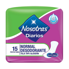 Nosotras Protectores Diarios (36 paquetes de 15 unidades c/u)